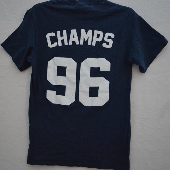 New York Yankees 96 World Series Champions Men Sz Small Port & Company Tee Shirt - Picture 1 of 3